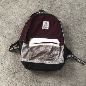 Maroon Vs Pink Backpack